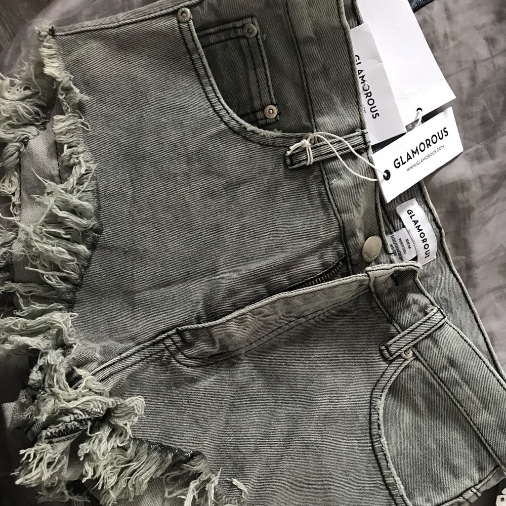 Glamours jean shorts 27/28